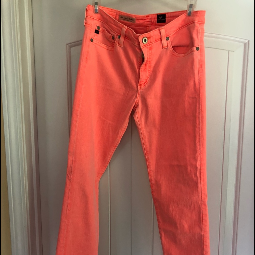 EUC AG Coral skinny jeans 29R